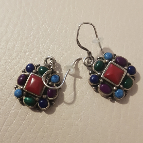 Sterling silver earrings - Picture 5 of 5